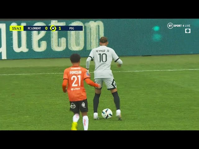 El mejor Neymar no respetaba en absoluto a los defensas