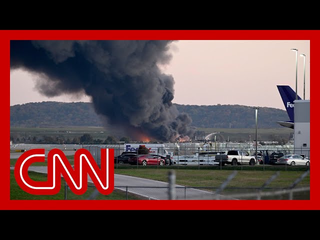 At least 9 killed, 11 injured after a UPS plane crashes near Louisville airport