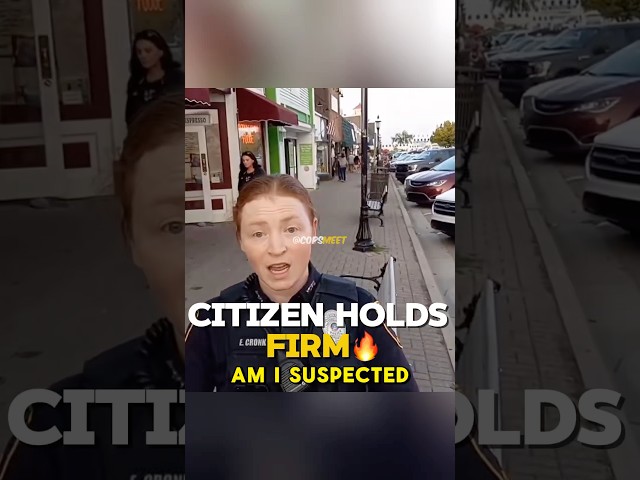 ID refusal sparks confrontation with cop🔥
