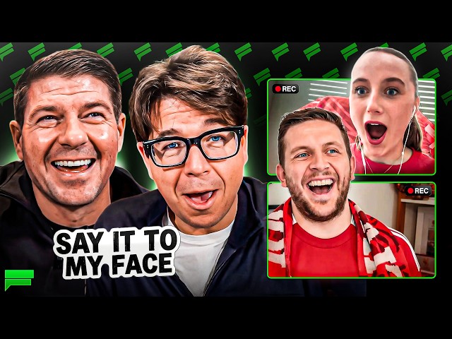 Steven Gerrard Surprises Liverpool Fans… Then Carragher Surprises Him 😳 | Say It To My Face Ep. 3
