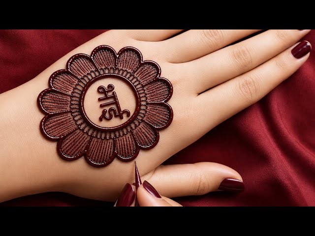 New stylish full hand mehndi design | easy back hand mehndi | rakhi mehandi ka design | mehndi