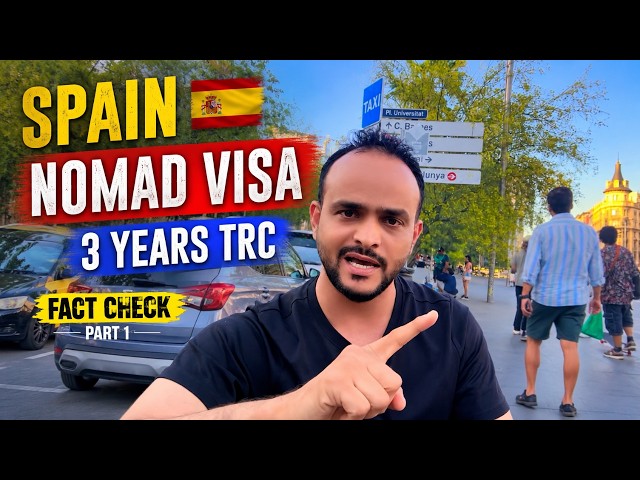 SPAIN DIGITAL NOMAD VISA | GET A 3-YEAR TRC IN JUST 60 DAYS? | FACT CHECK