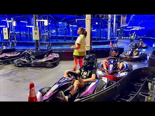HyperDrive Electric Go Kart Indoor Track Review @ Palawan Beach Sentosa Island Singapore