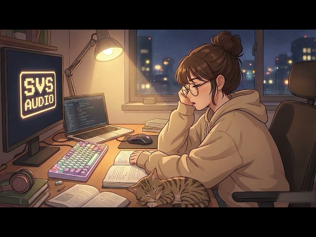 Night Study Session 📚 - Chill Lofi Beats to Relax & Focus