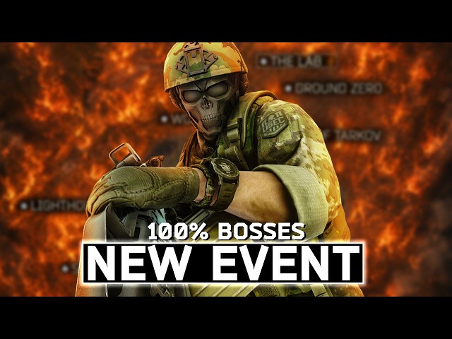 First Look At New Tarkov EVENT! (100% Boss Spawns)