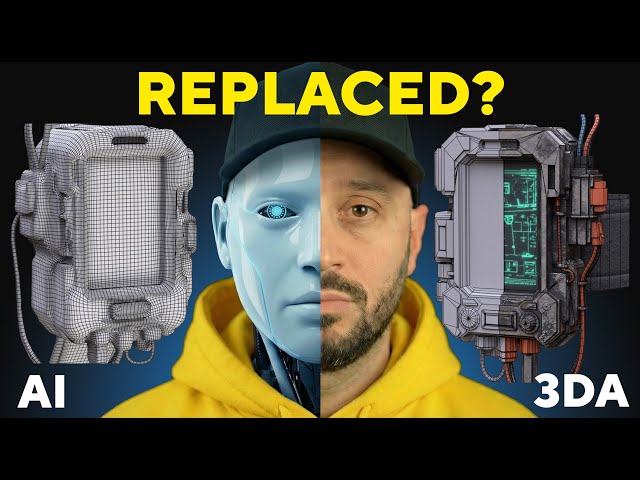 Will AI Replace 3D Artists? I Tested It