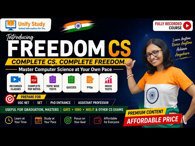 ⭐ FREEDOM CS – The Freedom to Learn. The Power to Succeed.|Computer Science Course-Affordable Price