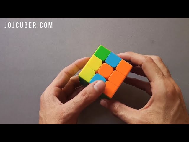 How to solve the second layer of a Rubik's cube?
