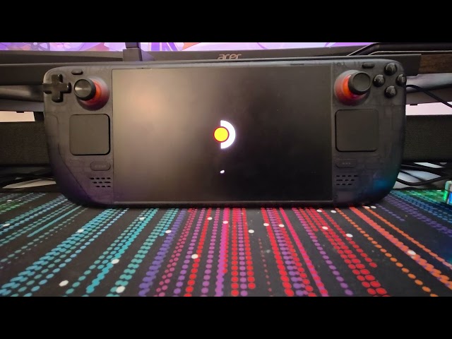 Steam Deck OLED - boot time from Bootloader to W11 desktop