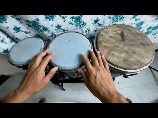 Vlog 11 of Daily Congo Drum Beat Sessions #congodrums #percussion #music #vlog 🥁