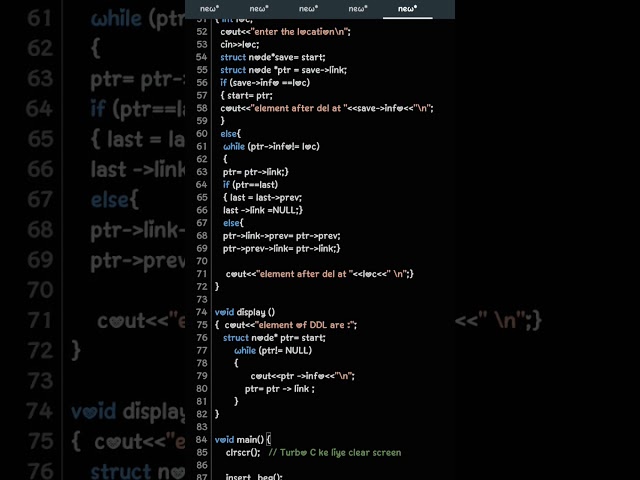 DEL IN DOUBLE LINKED LIST ALL