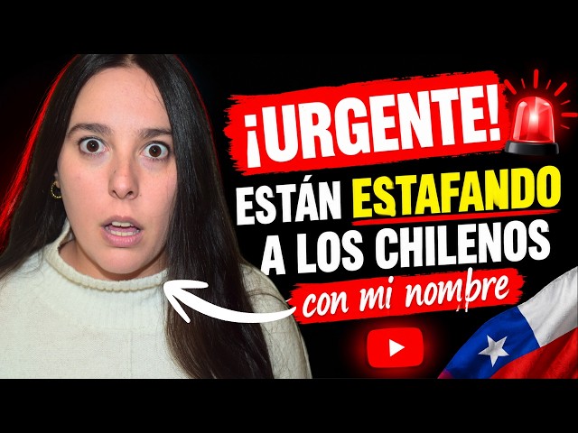 THEY ARE SCAMMING CHILE using my name. What is happening? 😰