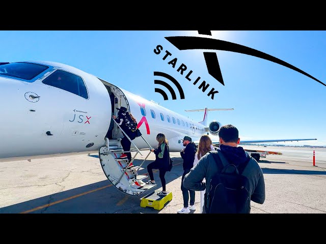 JSX’s Legal Loophole: No TSA Checks + Starlink: Fastest Plane Wifi Ever?