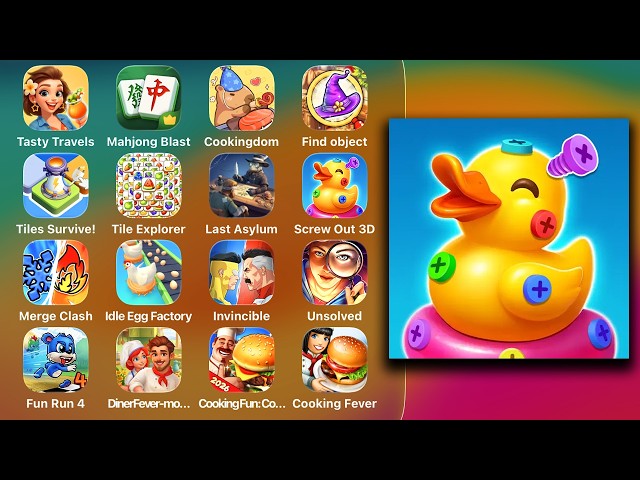 Screw Out 3D: Nut Sort Jam - New Game Update - Gameplay, Walkthrough (iOS,Android) Part 1