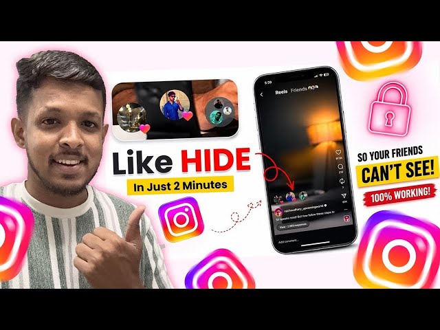 How To Hide Your Likes on Instagram Reels & Posts From Others (2026) | New Privacy Setting 🔒 | ISL