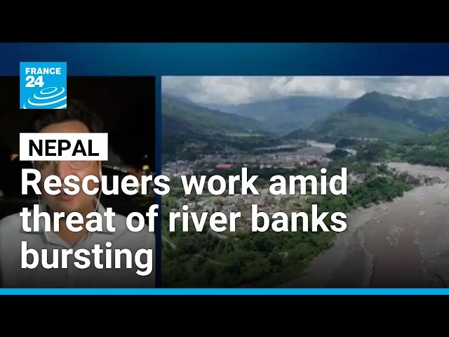 ‘Extremely risky operations’: Rescuers work amid threat of river banks bursting • FRANCE 24