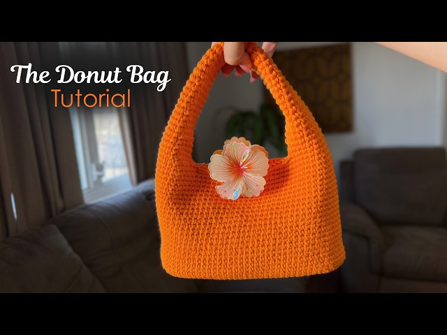 The Donut Bag | Tutorial A Crochet 💚Mayelin Ros