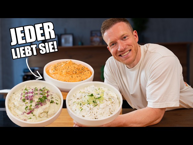 The 3 BEST High-Protein Dips for Your Bread! (Under 5 Minutes)