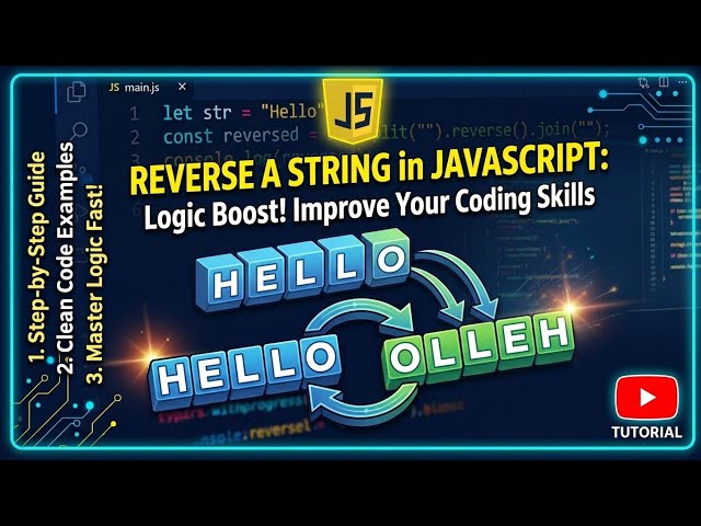 String reverse logic in javascript.