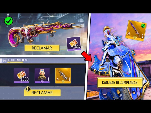 AHORA SI!!! GIROS GRATIS, SKIN EXCLUSIVA, LEGENDARIAS Y MÁS EN COD MOBILE