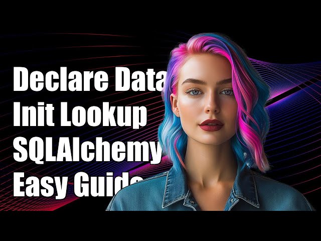 How to Declare and Initialize Lookup Table Data in SQLAlchemy