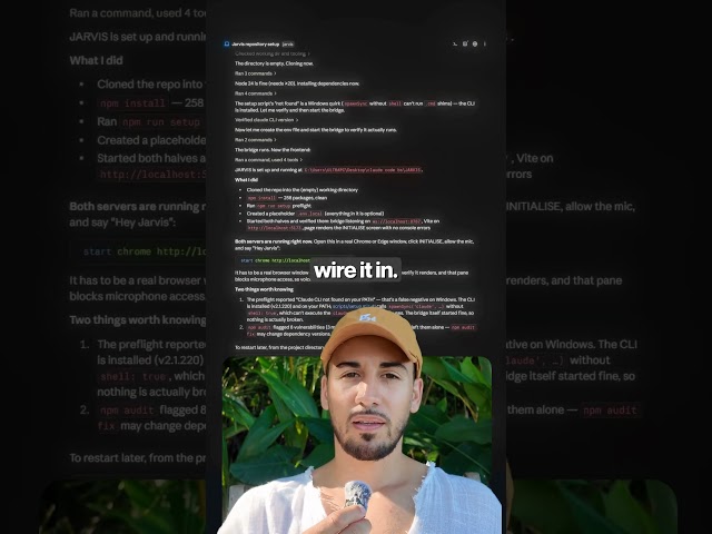I Built My Own Jarvis With Claude Code
