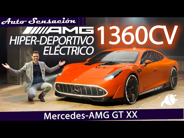 Presentación AMG Concept GT XX 2026 ¡¡El nuevo hiper-deportivo eléctrico de AMG con 1360cv!!