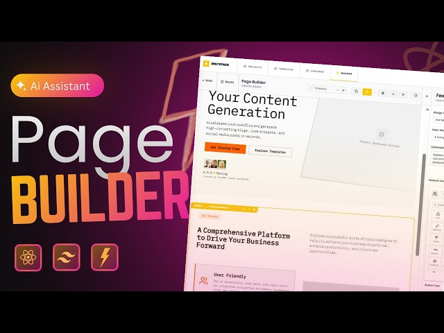 I Built a Next Js Page Builder Using React, Typescript, and BoltStack