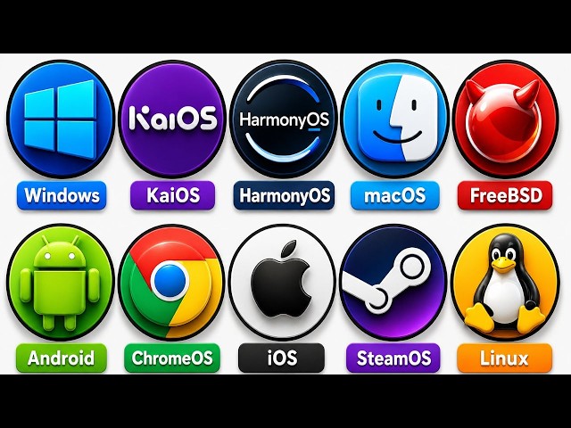 Every Operating System Explained in 20 Minutes
