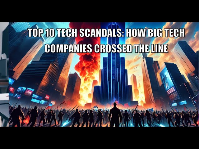 Top 10 Tech Scandals: How Big Tech Companies Crossed the Line