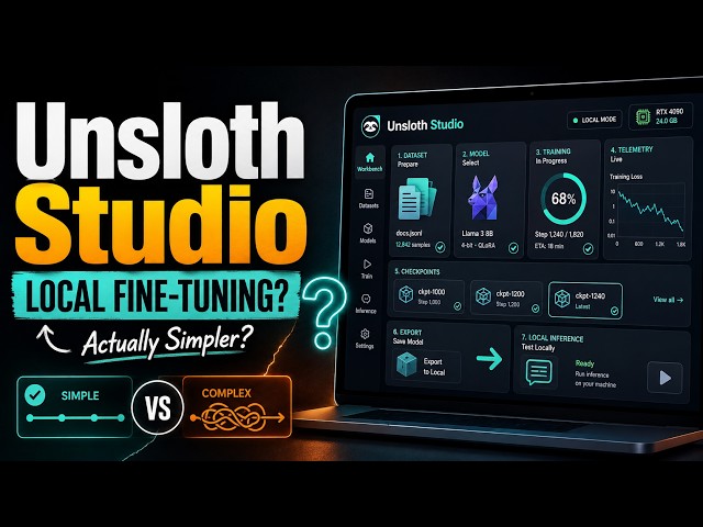 Unsloth Studio: How Much of Local Fine-Tuning Does It Actually Simplify?