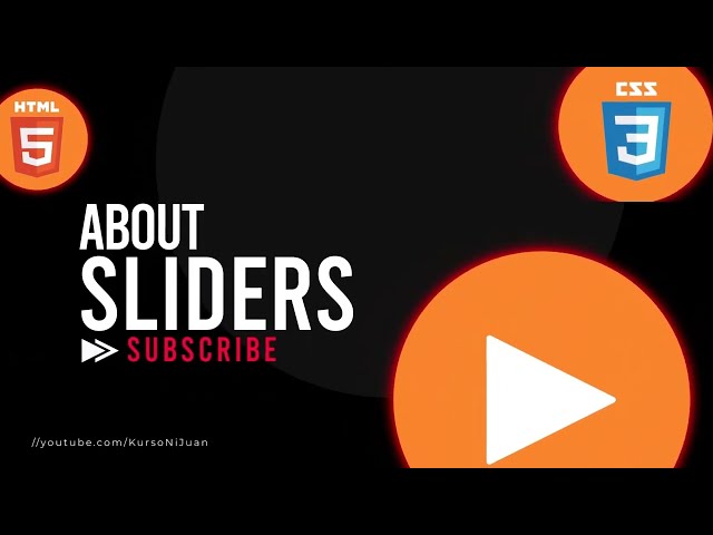 HTML & CSS : Form Sliders (Tagalog) #59