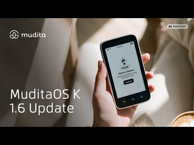 MuditaOS K 1.6 Update