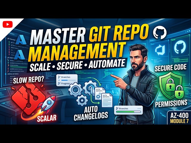 7. Master Git Repository Management: Scale, Secure & Automate (AZ-400 Module 7)