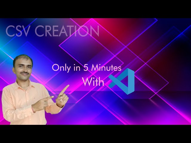 Csv file creation in Python@COMPUTEREXCELSOLUTION #pythonprogramming