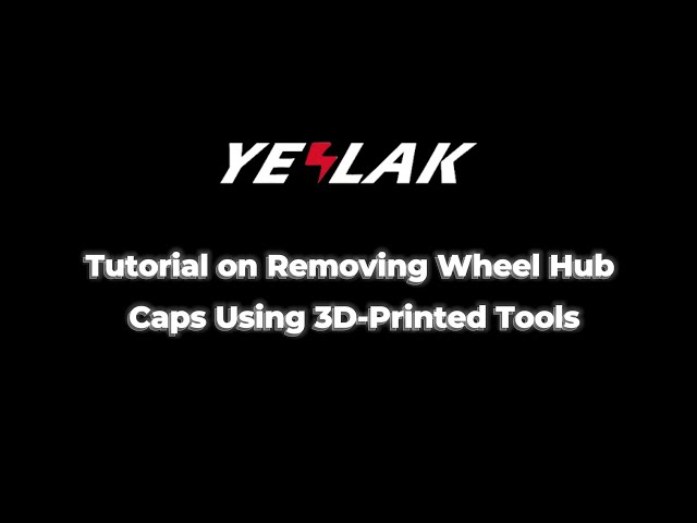 We 3D Printed a Tool to Remove Tesla Wheel Hub Caps!