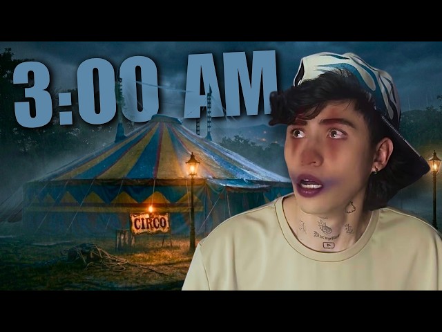 Me infiltro en un circo a las 3 de la mañana 🎪  // Andy