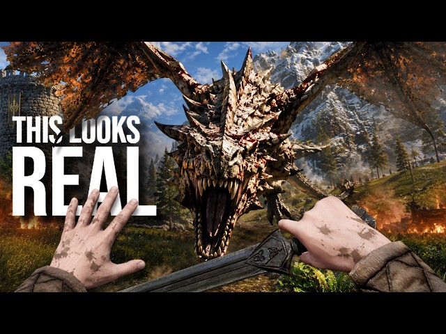 Skyrim VR with 2000 Mods Feels Better Than Real Life