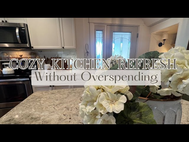 ✨Create A Cozy Cottage Kitchen Without Breaking The Bank✨Cozy Winter Refresh On A Budget