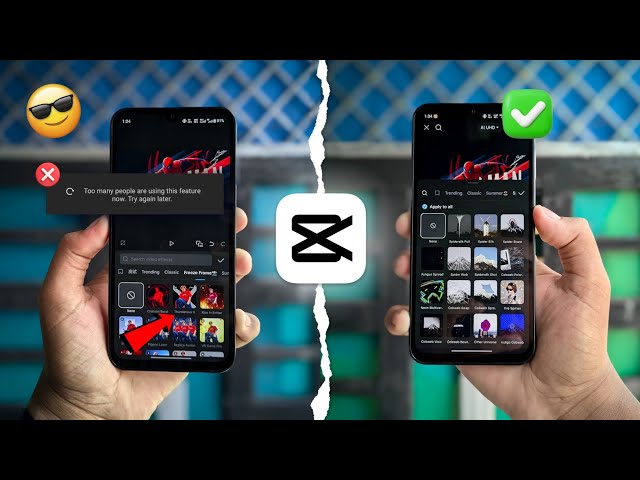 How To Fix Capcut Pro No Internet Connection & Too Many People Are Using Problem ✅