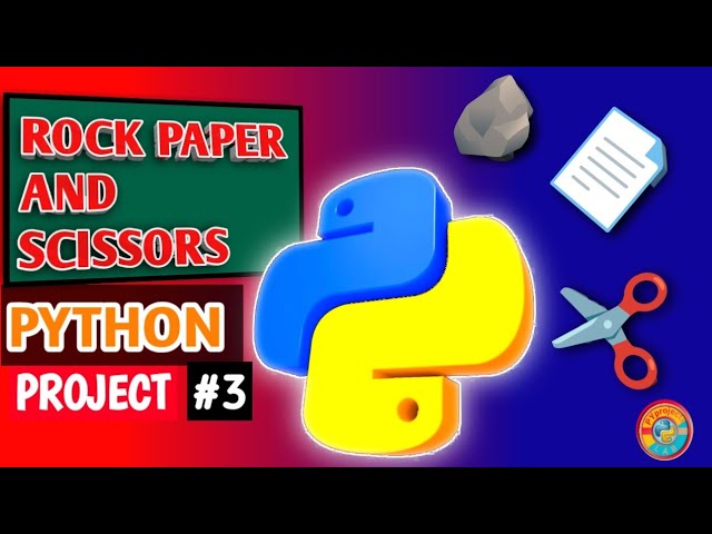 Python Rock Paper Scissors Game Tutorial for Beginners [HINDI]| @PYprojectslab#Python#PythonProject