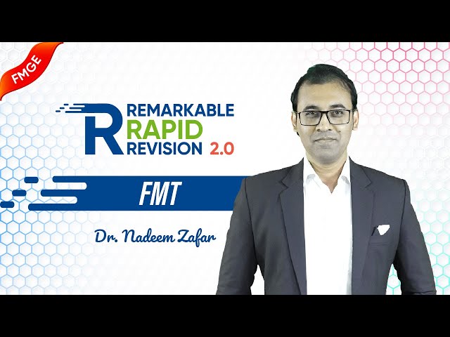 Remarkable Rapid Revision 2.0 — Forensic Medicine & Toxicology 🚀 Dr Nadeem | FMGE Jan 2026 🧪⚖️