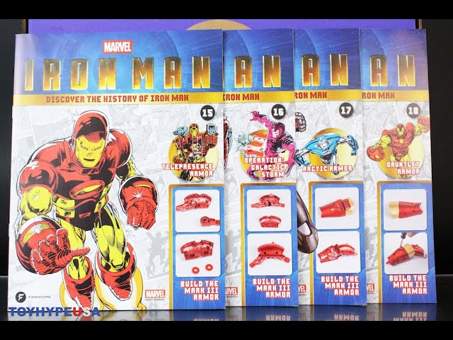 FanHome – Iron Man Partwork Build Up Model Subscription Box #5 Review