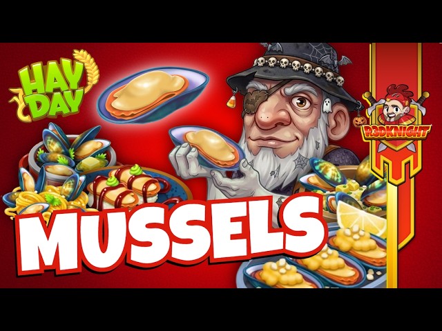 Update Sneak Peek 1 - Mussels & New Products in Hay Day
