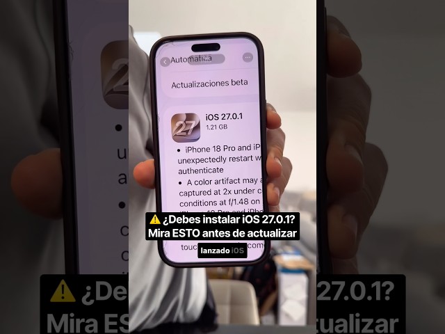 ⚠️ Should You Install iOS 27.0.1? Watch THIS Before Updating
