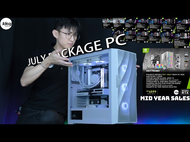 Ideal Tech July Promo PC ft. GIGABYTE RTX™ 3060 12GB VISION | 2022