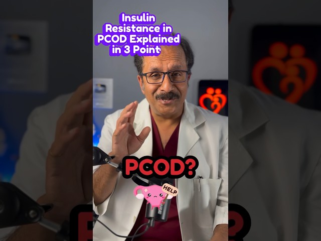 Insulin Resistance in PCOD Explained in 3 Points #drsuniljindal #insulinresistance #bloodsugar#pcod