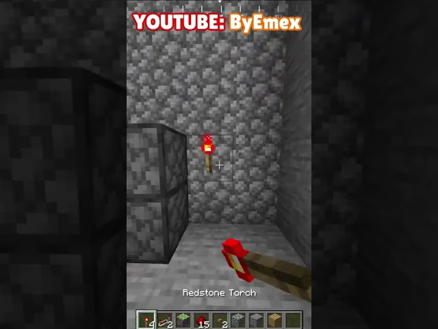 LA PUERTA 1x2 MAS FACIL Y RÁPIDA DE HACER EN MINECRAFT PARA TODAS LAS VERSIONES 1.19 Y ANTERIORES