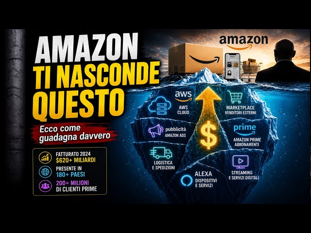 AMAZON NON È QUELLO CHE PENSI: ecco come guadagna davvero