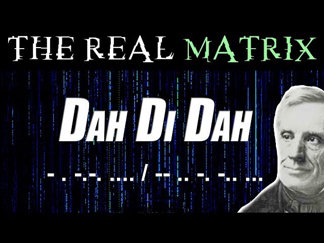 The Real Matrix - Decoding Morse Code Using An RTL SDR Receiver